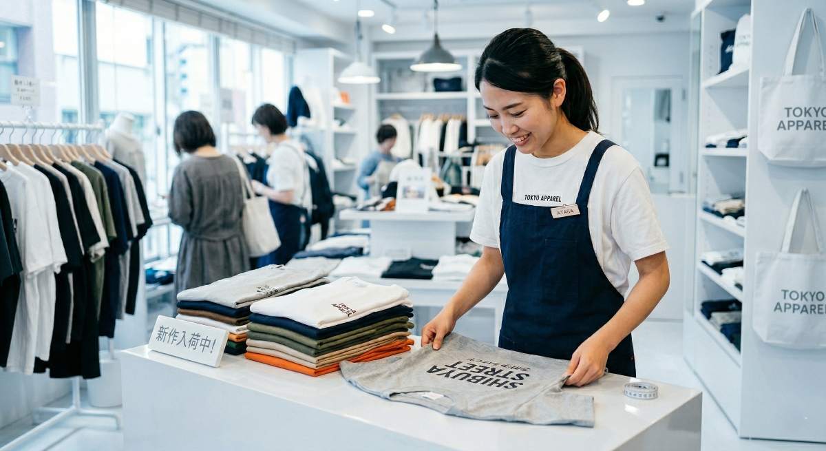 アパレル店員の仕事内容がわかる! 開店前から閉店後までの業務とは アパレル店員の仕事内容がわかる! 開店前から閉店後までの業務とは
